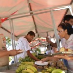 Feira da Agricultura Familiar é montada mais uma vez no Complexo Administrativo e Pedagógico da Seed - A servidora pública Nivalda Cruz