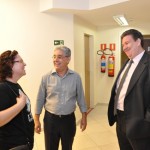 Sedurb realiza Seminário de Gestão e Melhoria de Processos - Lúcia Falcón recepciona palestrantes / Fotos: Eduardo Almeida/Sedurb