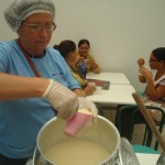 Voluntários da oncologia recebem novo espaço para distribuição dos lanches - O coordenador administrativo do Huse