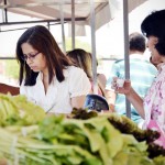 Feira da Agricultura Familiar é montada mais uma vez no Complexo Administrativo e Pedagógico da Seed - A servidora pública Nivalda Cruz