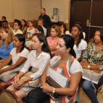 Sedurb realiza Seminário de Gestão e Melhoria de Processos - Lúcia Falcón recepciona palestrantes / Fotos: Eduardo Almeida/Sedurb