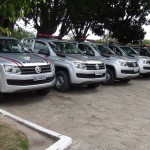 Governo amplia frota do 6º Batalhão da PM com mais 12 novas viaturas - Fotos: Ascom/PM/SE