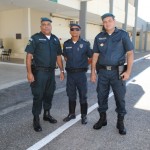 Chefe do EMG confere o fim das obras do estacionamento do CFAP e do heliponto -