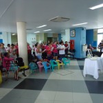 Oncologia promove atividade em homenagem ao Dia das Mães - Fotos: Ascom/SES