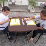 Estudantes de escola estadual abrem 'Um parabéns especial ao Palácio Museu' -