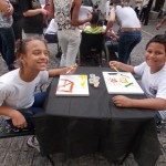 Estudantes de escola estadual abrem 'Um parabéns especial ao Palácio Museu' -