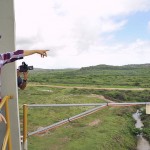 Déda realiza fechamento das comportas da barragem do rio Poxim - Foto: Marcos Rodrigues/ASN