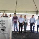 Déda realiza fechamento das comportas da barragem do rio Poxim - Foto: Marcos Rodrigues/ASN