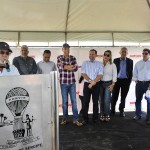 Déda realiza fechamento das comportas da barragem do rio Poxim - Foto: Marcos Rodrigues/ASN