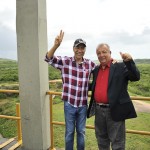 Déda realiza fechamento das comportas da barragem do rio Poxim - Foto: Marcos Rodrigues/ASN