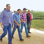 Déda realiza fechamento das comportas da barragem do rio Poxim - Foto: Marcos Rodrigues/ASN