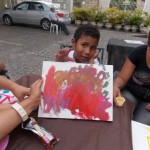 Estudantes de escola estadual abrem 'Um parabéns especial ao Palácio Museu' -