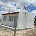 Moradores de Graccho comemoram assinatura para construção de casas  - A presidente do Instituto Juazeiro