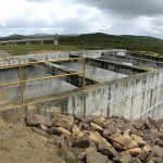 Déda realiza fechamento das comportas da barragem do rio Poxim - Foto: Marcos Rodrigues/ASN