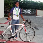 Secretário recebe aluno medalhista de bronze no Campeonato Brasileiro de Ciclismo -