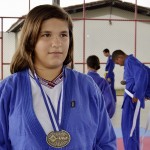 Aluna do Barão de Mauá ganha medalha de ouro no campeonato de Judô dos Jogos Escolares TV Sergipe - (Fotos: Eugênio Barreto / Ascom Educação)