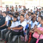 Colégio Nilson Socorro implanta projeto Semeando Verde - A aluna Emile Sobral