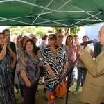 Jackson acompanha solenidade de entronização do busto de Antonio Garcia no HU -