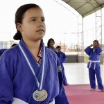 Aluna do Barão de Mauá ganha medalha de ouro no campeonato de Judô dos Jogos Escolares TV Sergipe - (Fotos: Eugênio Barreto / Ascom Educação)
