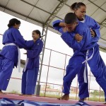 Aluna do Barão de Mauá ganha medalha de ouro no campeonato de Judô dos Jogos Escolares TV Sergipe - (Fotos: Eugênio Barreto / Ascom Educação)