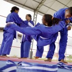 Aluna do Barão de Mauá ganha medalha de ouro no campeonato de Judô dos Jogos Escolares TV Sergipe - (Fotos: Eugênio Barreto / Ascom Educação)