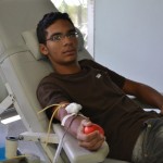 Doadores voluntários de Poço Verde contribuem com doação de sangue - Campanha de doação de Poço Verde contribui com doação no Hemose (Fotos: Ascom/Saúde)