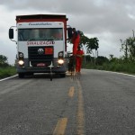 Governo revitaliza sinalização da rodovia que liga Colônia 13 a Pedrinhas -