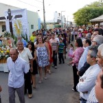 Jackson Barreto acompanha procissão em Poço Verde - Fotos: Victor Ribeiro/ASN