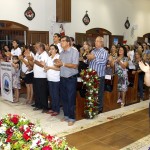 Jackson participa de missa em homenagem a Santa Rita de Cássia -