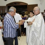 Jackson participa de missa em homenagem a Santa Rita de Cássia -