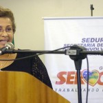 Jackson participa de seminário sobre papel da mulher no desenvolvimento urbano - A secretária de Estado de Políticas Públicas para Mulheres