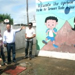 Secretário Belivaldo Chagas visita escolas em Lagarto -