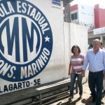 Secretário Belivaldo Chagas visita escolas em Lagarto -