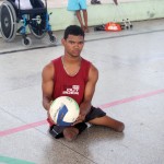 Alunos da rede estadual treinam com colega cadeirante para os Jogos Escolares da TV Sergipe - Fotos: José santana Filho/Seed
