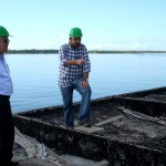 Secretário de Infraestrutura visita obra do Espaço Zé Peixe -