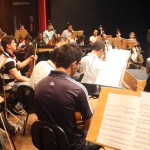 Alunos de Japaratuba assistem à apresentação da Orquestra Sinfônica de Sergipe - O estudante Carlos Henrique de Oliveira Lemos