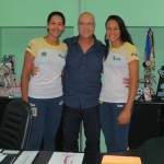 Secretário de Esporte e Lazer recebe os campeões do Vôlei de Praia - Fotos: Ascom/Seel