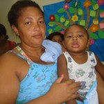 Mães participam de missa na pediatria do Huse - Fotos: Ascom/SES