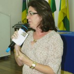 Conselho Estadual de Assistência Social articula normas para conferências municipais - A conselheira suplente do Ceas