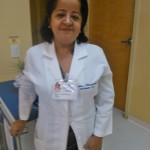 SES informa sobre importância de higienização das mãos - A enfermeira da Comissão de Controle de Infecção hospitalar (CCIH) da Maternidade Nossa Senhora de Lourdes (MNSL)