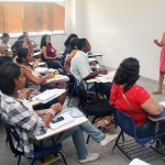 Professores participam de capacitação para os programas Se Liga e Acelera Brasil - Fotos: Eugênio Barreto