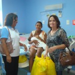 Gestantes atendidas pela MNSL recebem homenagem - Fotos: Ascom/SES