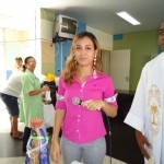 Oncologia promove atividade em homenagem ao Dia das Mães - Fotos: Ascom/SES