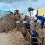 Obras de esgotamento seguem na Zona de Expansão   - Foto: Ascom/ Deso