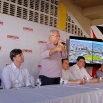 Jackson Barreto assina ordem de serviço para reforma do Batistão -