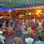 Público prestigia abertura de mais uma edição do Arraiá do Povo  - A secretária de Estado de Cultura