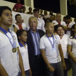 Jackson entrega quadra poliesportiva à população de Itaporanga D’Ajuda -
