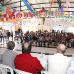 Jackson entrega 400 toneladas de sementes de arroz de alta produtividade a agricultores do Baixo S. Francisco - Jackson fez a entrega simbólica das sementes ao parceleiro Francisco Passos / Fotos: Victor Ribeiro/ASN