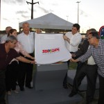 Jackson inaugura obras e visita nova estrutura de estímulo esportivo no Santos Dumont - Entrega do largo Durval José de Santana