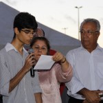 Jackson inaugura obras e visita nova estrutura de estímulo esportivo no Santos Dumont - Entrega do largo Durval José de Santana